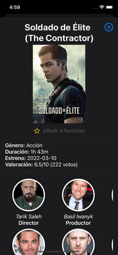 Detalles de una película