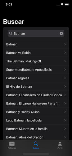 Búsqueda de una película